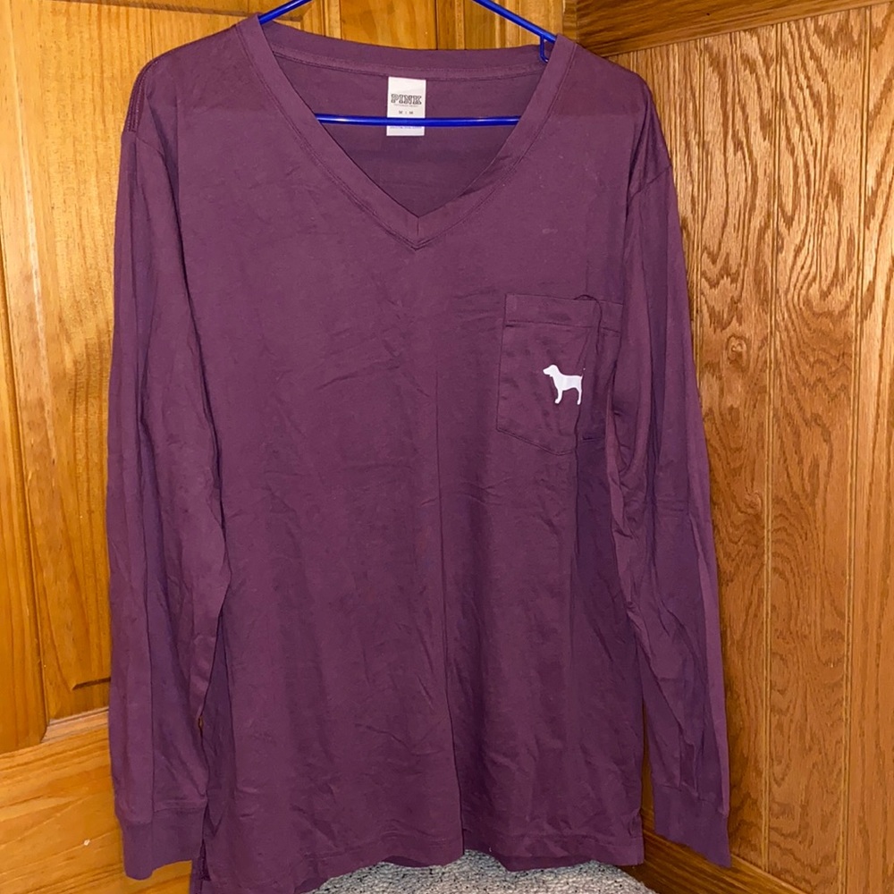 PINK long sleeve tee